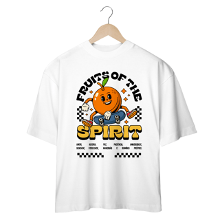 Nome do produto CAMISETA OVERSIZED - FRUTO DO ESPÍRITO
