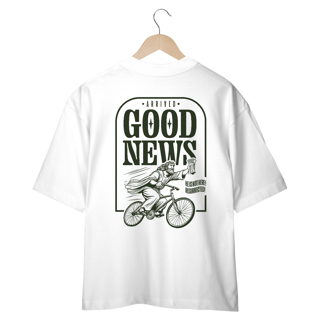 Nome do produto CAMISETA OVERSIZED - GOOD NEWS