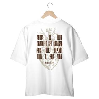 Nome do produto CAMISETA OVERSIZED - PROVÉRBIOS 4.23