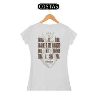 Nome do produto CAMISETA BABY LONG - PROVÉRBIOS 4.23