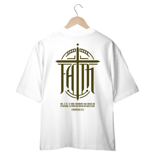 Nome do produto CAMISETA OVERSIZED - FAITH (Fé)