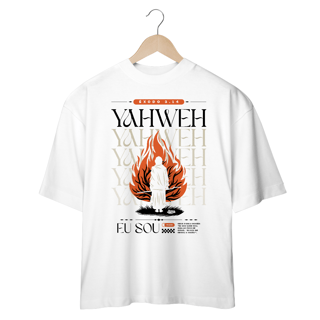 Nome do produto CAMISETA OVERSIZED - SARÇA ARDENTE