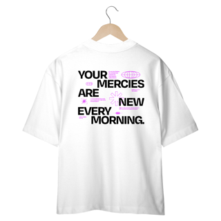 Nome do produto CAMISETA OVERSIZED - MISERICÓRDIAS