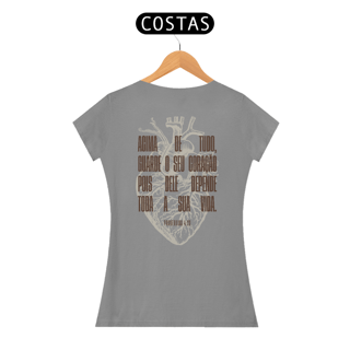 Nome do produto CAMISETA BABY LONG - PROVÉRBIOS 4.23
