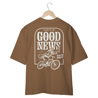 Nome do produto CAMISETA OVERSIZED - GOOD NEWS