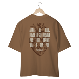 Nome do produto CAMISETA OVERSIZED - PROVÉRBIOS 4.23