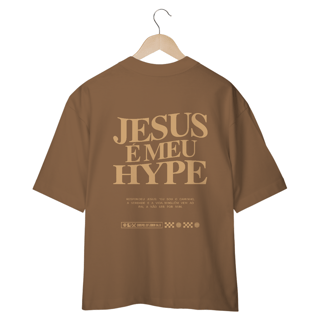 Nome do produto CAMISETA OVERSIZED - JESUS MEU HYPE