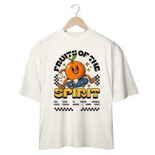 Nome do produto CAMISETA OVERSIZED - FRUTO DO ESPÍRITO