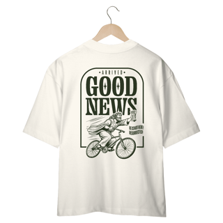 Nome do produto CAMISETA OVERSIZED - GOOD NEWS