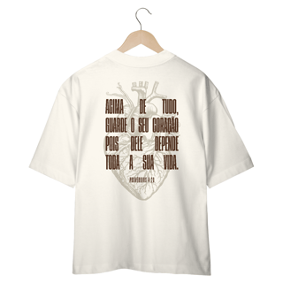 Nome do produto CAMISETA OVERSIZED - PROVÉRBIOS 4.23
