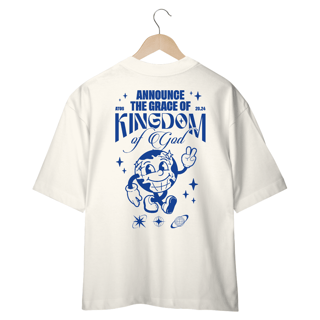 Nome do produto CAMISETA OVERSIZED - GRACE OF KINGDOM