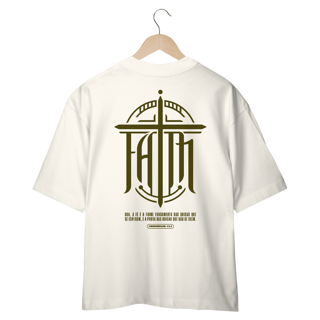Nome do produto CAMISETA OVERSIZED - FAITH (Fé)