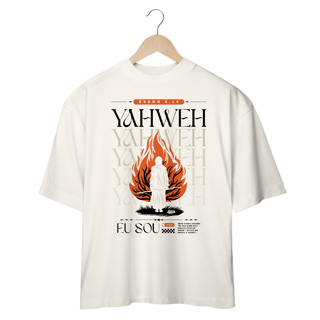 Nome do produto CAMISETA OVERSIZED - SARÇA ARDENTE