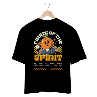 Nome do produto CAMISETA OVERSIZED - FRUTO DO ESPÍRITO