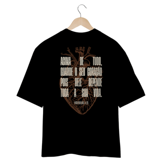Nome do produto CAMISETA OVERSIZED - PROVÉRBIOS 4.23