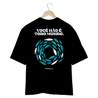 Nome do produto CAMISETA OVERSIZED - ROMANOS 12