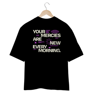 Nome do produto CAMISETA OVERSIZED - MISERICÓRDIAS