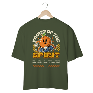 Nome do produto CAMISETA OVERSIZED - FRUTO DO ESPÍRITO