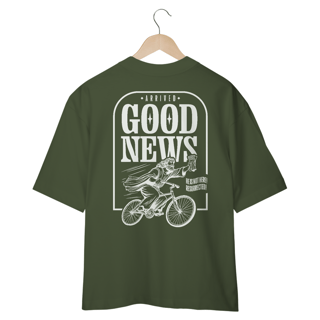 Nome do produto CAMISETA OVERSIZED - GOOD NEWS