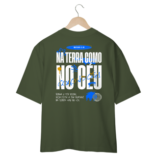 Nome do produto CAMISETA OVERSIZED - COMO NO CÉU