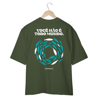 Nome do produto CAMISETA OVERSIZED - ROMANOS 12