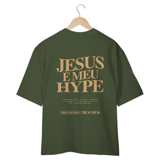 Nome do produto CAMISETA OVERSIZED - JESUS MEU HYPE
