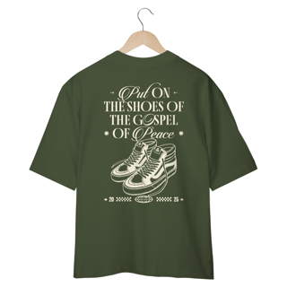 Nome do produto CAMISETA OVERSIZED - CALÇADO DA PAZ