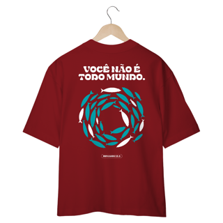 Nome do produto CAMISETA OVERSIZED - ROMANOS 12