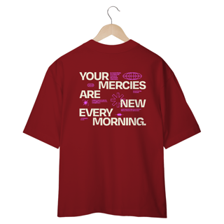 Nome do produto CAMISETA OVERSIZED - MISERICÓRDIAS