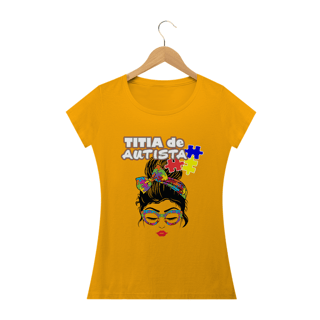 Nome do produto Baby Look - autismo (Titia de autista)