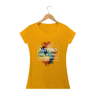 Nome do produto Baby Look - autismo (autismo não se cura se compreende)