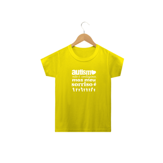 Nome do produto Camiseta Infantil (Autismo não é contagioso)