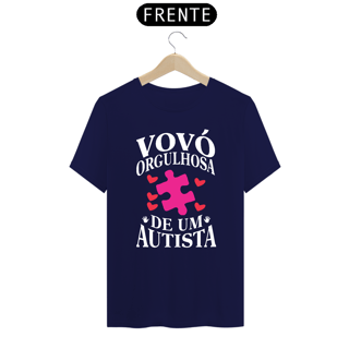 Nome do produto T-shirt - autismo (vovó orgulhosa de um autista)