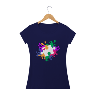 Nome do produto Baby Look - autismo (Splash)
