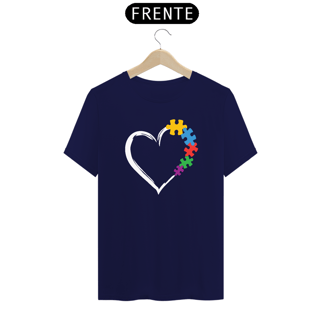 Nome do produto T-shirt (coração de autista)