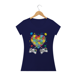 Nome do produto Baby Look - Autismo ( gamer)