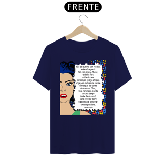 Nome do produto T-shirt - autismo (Mãe de autista tem 7 vidas)