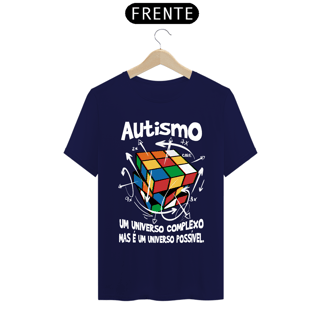 Nome do produto T-shirt - autismo (um universo complexo)