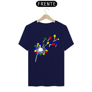 Nome do produto T-shirt - autismo petalas de autismo)