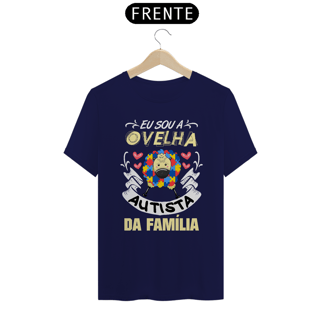 Nome do produto T-shirt - autismo (eu sou a ovelha autista da família)