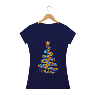 Nome do produto Baby Look - autismo (Natal)