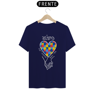 Nome do produto T-shirt - autismo (incluir, compreender, ensinar e amar)