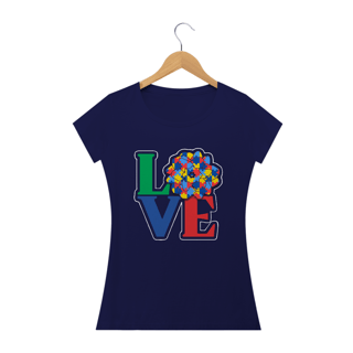 Nome do produto Baby Look - autismo (love)