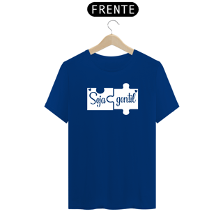 Nome do produto T-shirt - autismo (seja gentil)