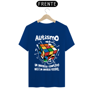 Nome do produto T-shirt - autismo (um universo complexo)