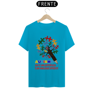 Nome do produto T-shirt - autismo (autismo não é uma deficiencia)