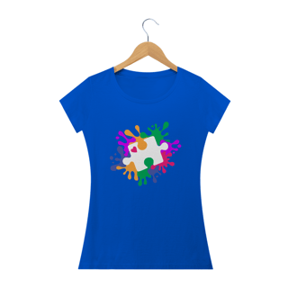 Nome do produto Baby Look - autismo (Splash)