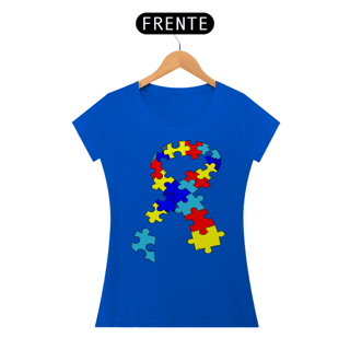 Nome do produto Baby Look - autismo (Símbolo laço)
