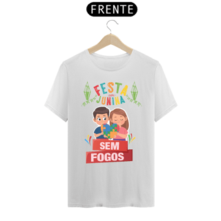 Nome do produto T-shirt - autismo (festa junina sem fogos)