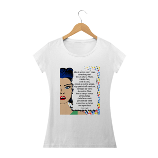 Nome do produto Baby Look - Autismo (Mãe de autista tem 7 vidas)